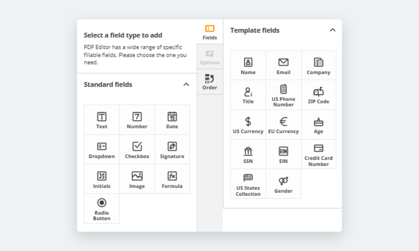 How to select field types to add in airSlate How to select field types to add in airSlate