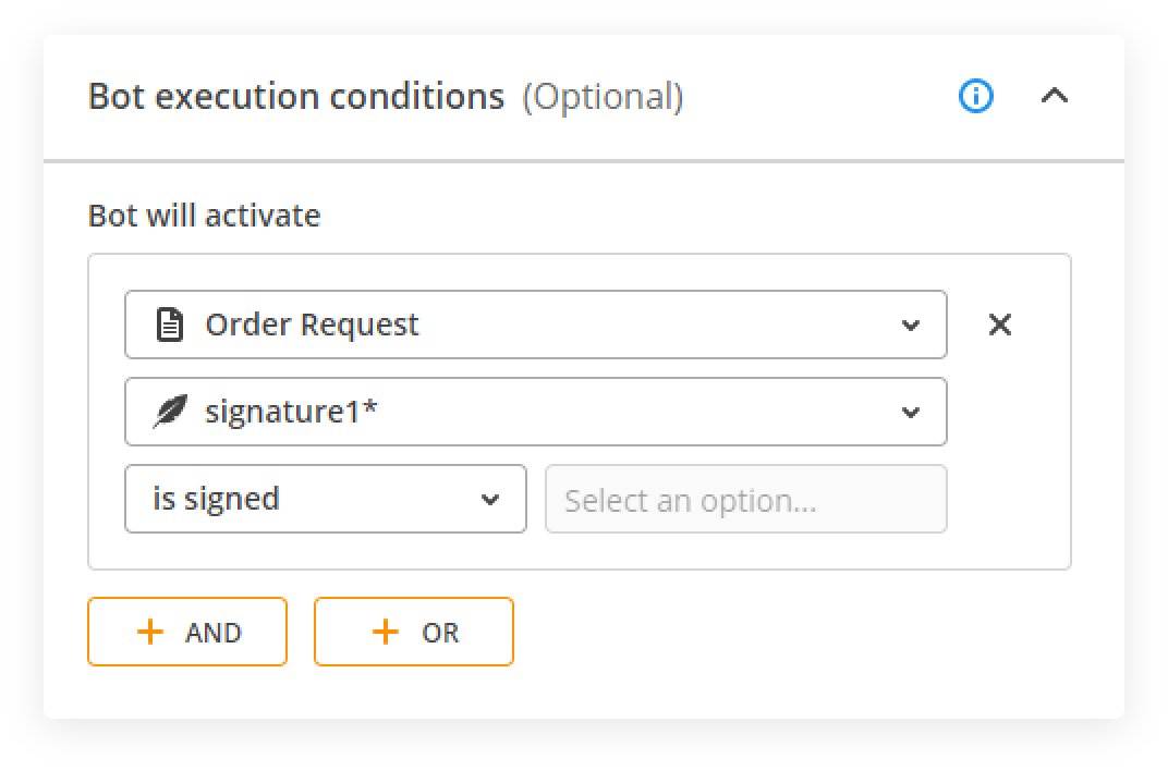 How to set up Bot execution conditions in airSlate How to set up Bot execution conditions in airSlate